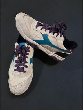 Diadora Maverick H.O.C. Palace 11.5 White Teal Purple 501.177059